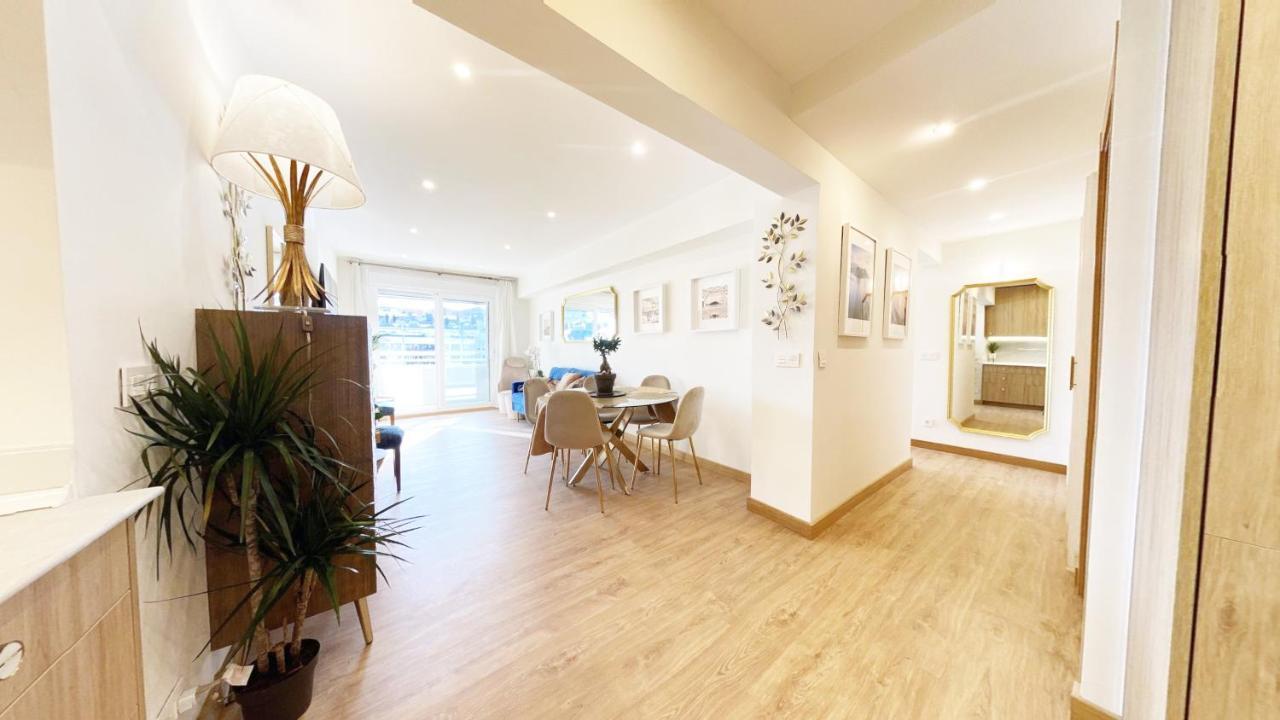 Paradise Luxurious Flat, Free Parking, 3 Double Rooms, Terrace, Jacuzzi, Fully Renovated San Sebastián Dış mekan fotoğraf