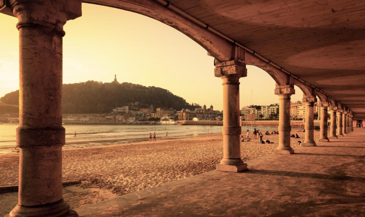 Paradise Luxurious Flat, Free Parking, 3 Double Rooms, Terrace, Jacuzzi, Fully Renovated San Sebastián Dış mekan fotoğraf